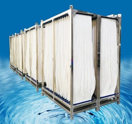 Dobra cena. Włókno puste membrany MBR z materiałem PVDF 0.02-0.04MPa ciśnienie robocze w Internecie