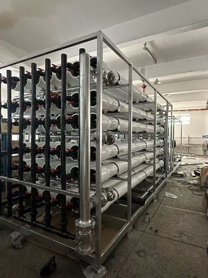 Dobra cena. 500-10000 ppm Elektrownia odwrotnej osmozy wody słonecznej z PLC Siemens w Internecie